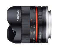 Samyang 8mm f/2.8 Fisheye II Canon EF-M zwart OUTLET - thumbnail