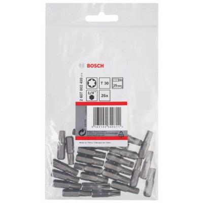 Bosch Accessories 2607002499 T-bit T 30 Extra hard C 6.3 25 stuk(s)