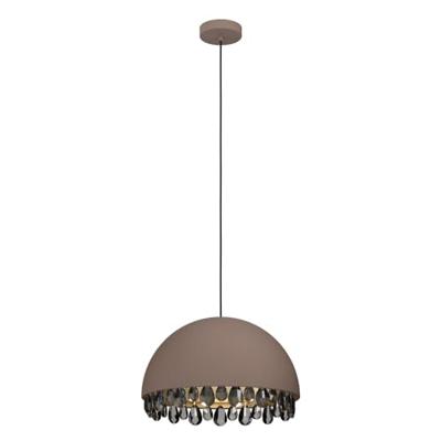 Stars of Light Mokka hanglamp met kristalGaetano 2 Ø 45cm - 39948