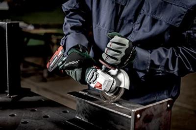 Metabo WB 18 LT BL 11-125 quick Accu-haakse slijper | 125 mm | 18V | met rem, snelspanmoer, draaibare accu-pack | zonder accu's en lader - 613054850