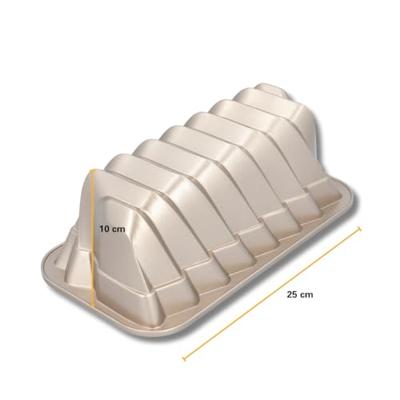 Birkmann Bakvorm / Cakevorm Contoura Novella - Gietaluminium - 15 x 27.5 cm