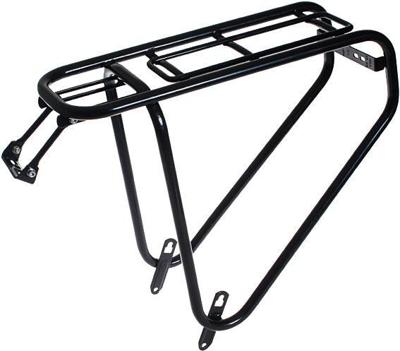 Steco Power safety bagagedrager glans zwart