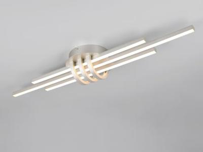 Trio PlafondlampCinto design nikkel - R67873107