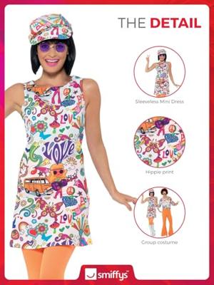 60&apos;s Groovy Chick Kostuum