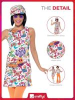 60&apos;s Groovy Chick Kostuum - thumbnail
