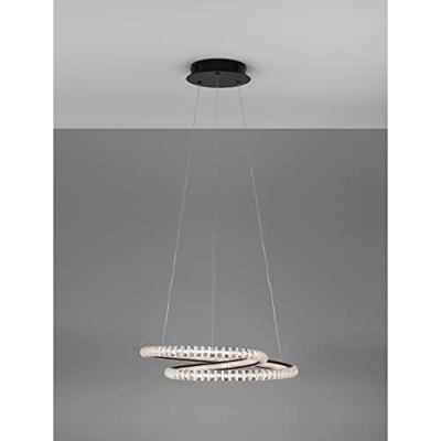 Lyora Design hanglampGinevra zwart Ø 48cm - 9748165 - thumbnail