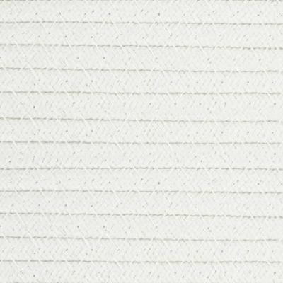 VidaXL Opbergmand ø 49x65 cm katoen zwart en wit