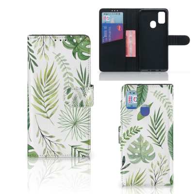 Samsung Galaxy M21 | M30s Hoesje Leaves
