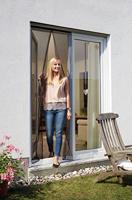 Muskietennet Schellenberg Deuren Magnetisch 90 x 210 cm Antraciet Glasvezel - thumbnail