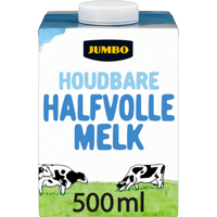 Jumbo Houdbare Halfvolle Melk 500ML - thumbnail