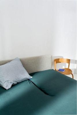 Auping Organic Jersey Hoeslaken Splittopper soft pine green