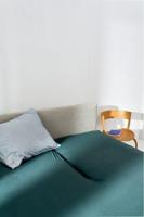 Auping Organic Jersey Hoeslaken Splittopper soft pine green - thumbnail