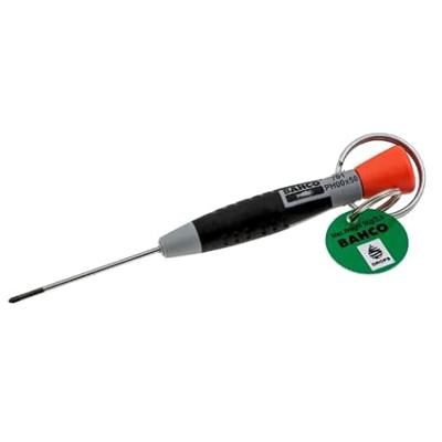 Bahco Precisie schroevendraaier | met veiligheidsring | Phillips | PH0 x 50 mm - TAH701-0-50