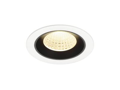 SLV InbouwspotNuminos M wit/zwart 3000K - 55gr - 1009628