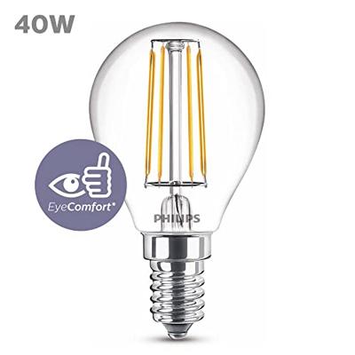 Philips LED Lamp E14 4,3W Kogel Helder Philips LED Lamp E14 4,3W Kogel Helder