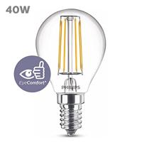 Philips LED Lamp E14 4,3W Kogel Helder - thumbnail
