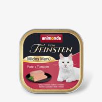 ANIMONDA Vom Feinsten Adult Mildes Menü Turkey with tomatoes - nat kattenvoer - 100g - thumbnail