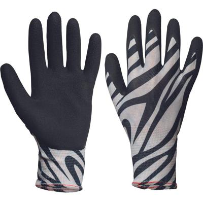 Kixx handschoen zebra white maat 9