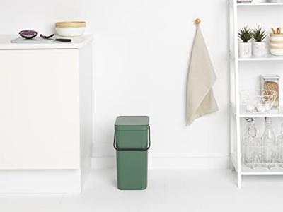 Brabantia Sort & Go afvalemmer 16 liter fir green