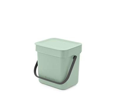 Brabantia Sort & Go afvalemmer 3 liter jade green - thumbnail