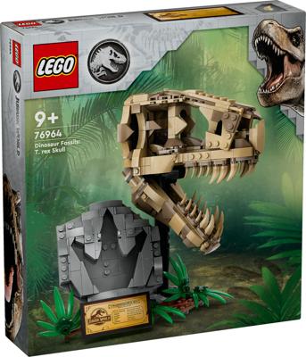 LEGO jurassic world 76964 dinosaurusfossielen: t-rex schedel