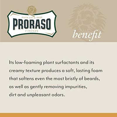 Proraso beard wash wood & spice 200ml