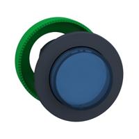 Schneider Electric ZB5FW163 ZB5FW163 Plat, Terugstelbaar (Ø) 30.5 mm Zonder markering Donkergrijs, Blauw 1 stuk(s) - thumbnail