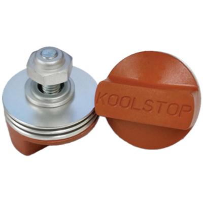 Koolstop remblokset International zilver/zalm