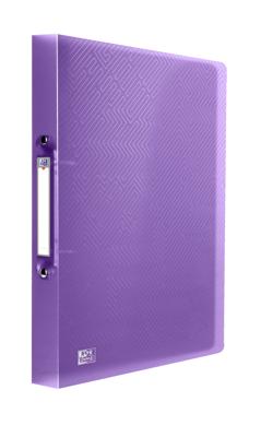 Oxford Urban ringmap, ft A4, uit PP, 2 O-ringen van 30 mm, rug van 4 cm, geassorteerde kleuren