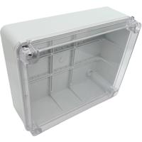 Kabeldoos - Lasdoos - Velvalux Panoboxpro - Verdeeldoos - IP65 - IK10 - 200x250x90mm - Grijs - Transparant Deksel - thumbnail