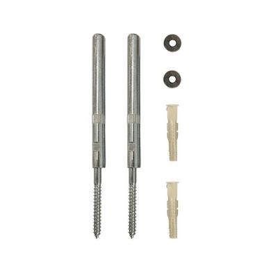 Plankdrager pin voor blinde bevestiging lengte 12 cm met draagvermogen van 85 kg - Set van 2