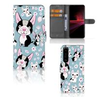 Sony Xperia 1 III | Telefoonhoesje | Met pasjeshouder | Hondjes - thumbnail