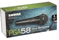 Shure PGA58-QTR dynamische zangmicrofoon - thumbnail
