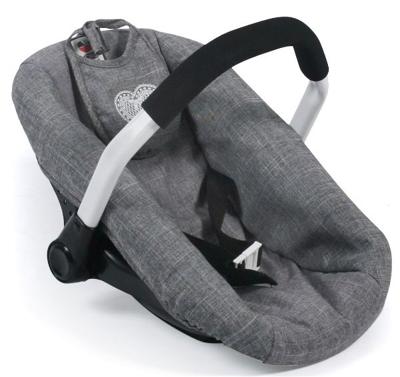 Poppen Autozitje Maxi-Cosi-stijl - Grey Jeans