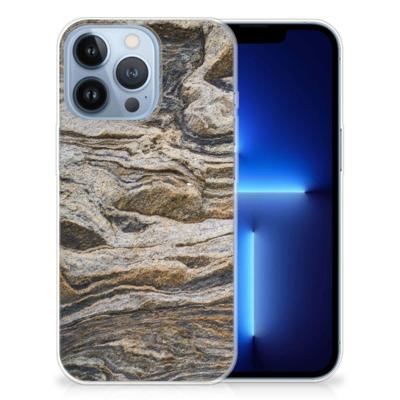 Apple iPhone 13 Pro | TPU | Siliconen hoesje | Steen Apple iPhone 13 Pro | TPU | Siliconen hoesje | Steen