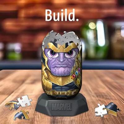 Ravensburger 3d puzzel hylkies marvel thanos, 54st. - thumbnail