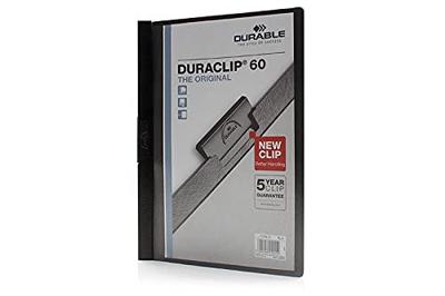 Durable Klemmap Duraclip Original 60 zwart