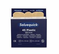 Salvequick 6036 navulling 45 plastic pleisters - 6 stuks - thumbnail