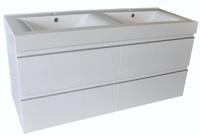 Badmeubel Themis 120 cm Wit Aqua Splash - thumbnail