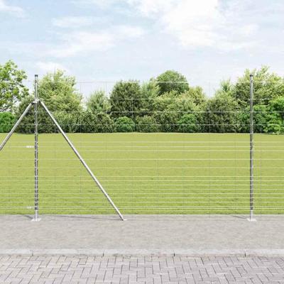 Weidehekwerk Zilver 25 x 1.6 m Gegalvaniseerd staal