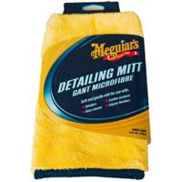 Meguiar's Detailing Mitt washandschoen microvezel geel - thumbnail
