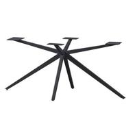 WOOOD Holland Kruispoot Xl - Metaal - Zwart - 72x170x80 - thumbnail