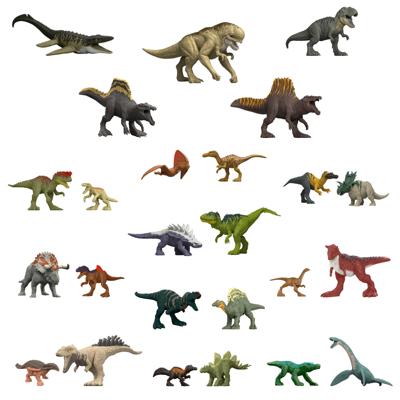 Minifigurenset van 5 stuks - JURASSIC WORLD - GWP38 - Dinosaurussen en mensfiguren - Vanaf 3 jaar - Willekeurig model