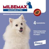 Milbemax ontworming kauwtablet kleine hond/puppy - 4tbl (THT 6-2026) - thumbnail