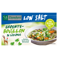 Damhert Low Salt Groentebouillonblokjes Glutenvrij - thumbnail
