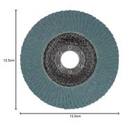 Wolfcraft Slijplamellenschijf | Ø125mm | 80 | 1 stuk - 5655000 - thumbnail