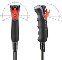 Leki Carbon 12 3D Skistok Black-Dark-Anthracite-Neonyellow 1250 - thumbnail