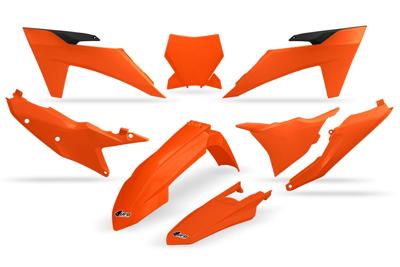 UFO PLAST kappenset trim kit ufo ktm orange