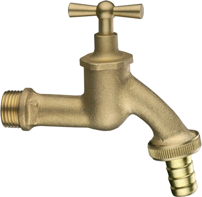 Cornat dubbeldienstkraan 3/4 mat/ms - tec300508