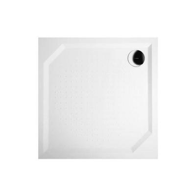 Douchebak Marmer Sapho Aneta 90x90x4 cm Vierkant Wit Sapho Douchebak Marmer Sapho Aneta 90x90x4 cm Vierkant Wit Sapho